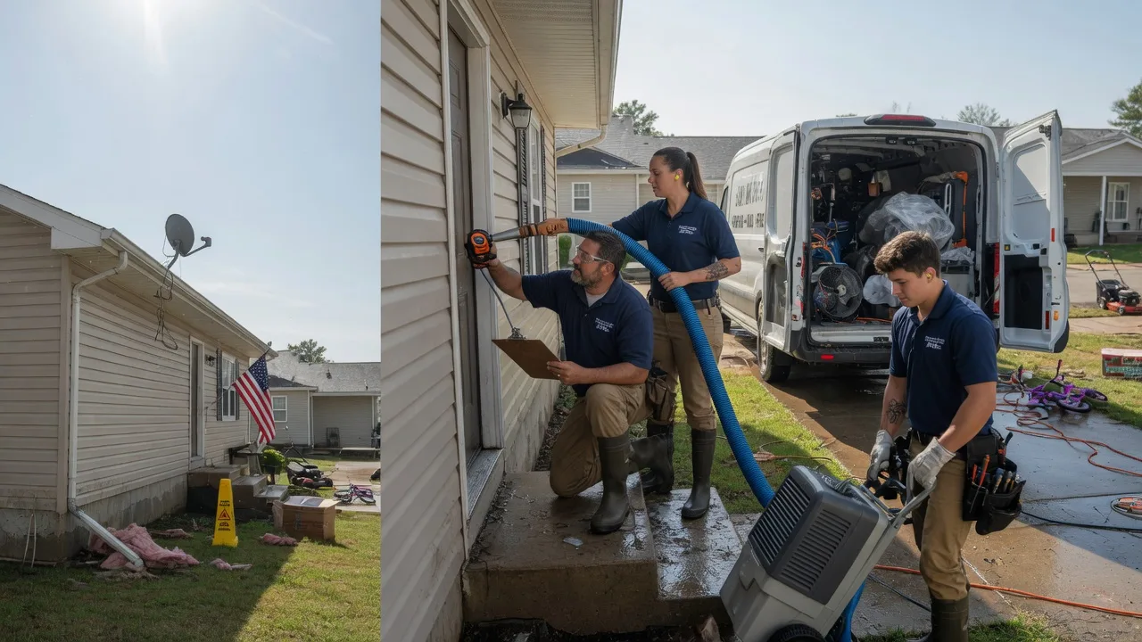 Ceiling Water Damage Restoration in Cumming, IA near me